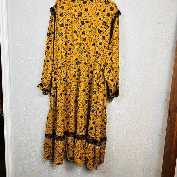 NEW! Universal Thread Floral Print Maxi Dress - 4X - Picture 7 of 8